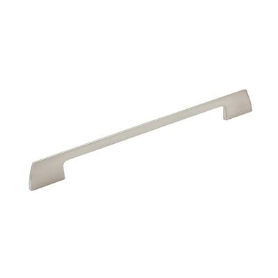Amerock Angle 10 1/16 Inch CC Cabinet Pull Satin Nickel