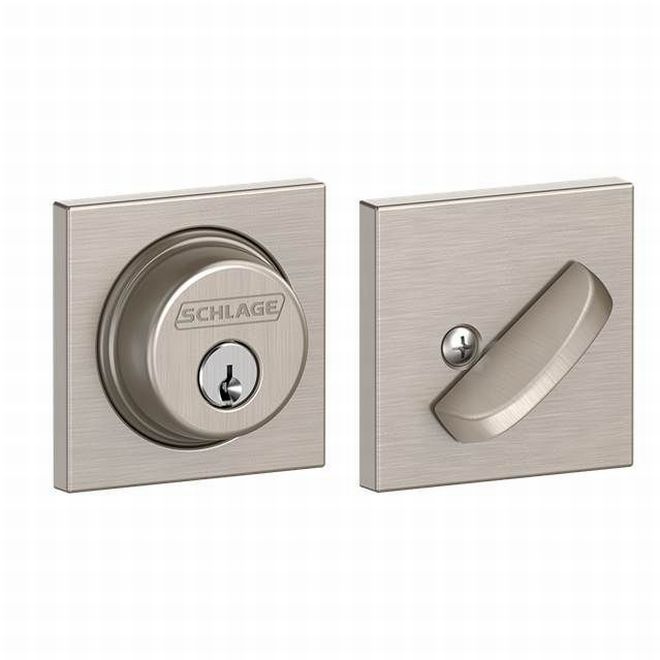 Schlage B60 Collins Style Single Cylinder Deadbolt