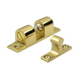 Deltana Solid Brass Ball Tension Catch 3 x 3/4 Inches