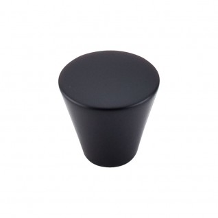 Top Knobs M373 Nouveau 1 1/16 Inch Cabinet Knob Flat Black
