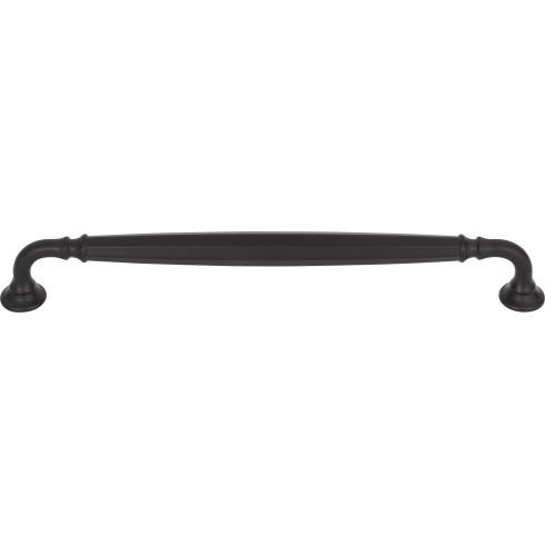 Top Knobs TK1055BLK Barrow Pull 8 13/16 Inch CC Flat Black