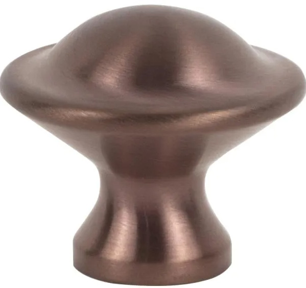 Atlas Homewares Torrance Knob 1 1/8 Inch Matte Rose Gold