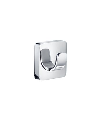 Smedbo Ice Single Towel Hook - Polished Chrome