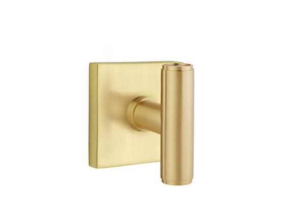 Emtek Ace Smooth Door Knob with Square Rosette