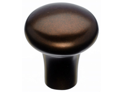 Top Knobs M1553 Aspen Round Knob 1 1/8 Inch Mahogany Bronze