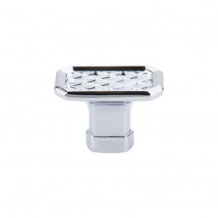 Top Knobs TK205PC Tower Bridge Knob 1 1/2 Inch Polished Chrome