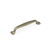 Schaub Country 6 inch CC Cabinet Pull in Antique Nickel