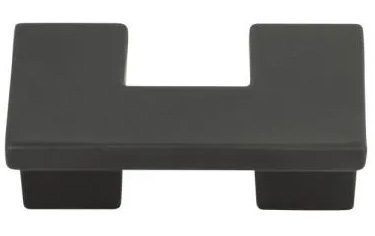 Atlas Homewares U Turn Knob 1 1/4 Inch CC Modern Bronze