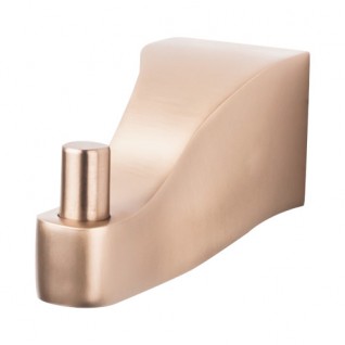 Top Knobs AQ1BB Aqua Towel or Robe Hook Brushed Bronze