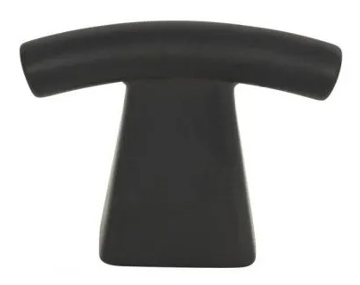 Atlas Homewares Fulcrum Knob 1 1/2 Inch Matte Black