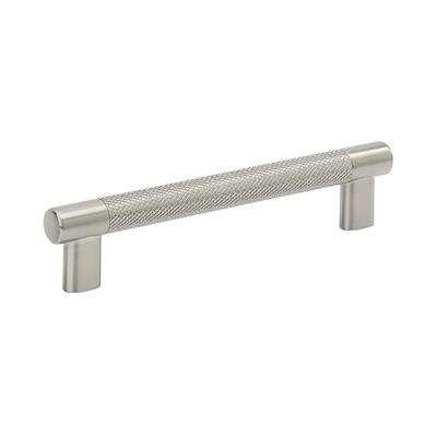 Amerock Bronx 6-5/16 Inch cc Cabinet Pull Satin Nickel