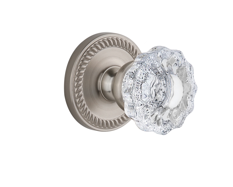 Grandeur Newport Rosette with Versailles Knob