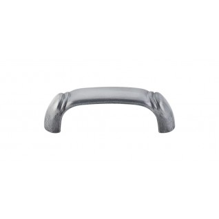 Top Knobs M192 Tuscany Dover 2 1/2 Inch CC D Handle Pewter