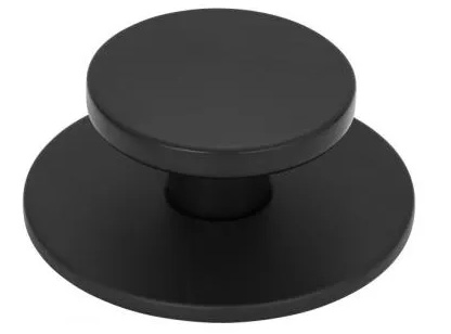 Atlas Homewares Dot Knob 2 Inch Matte Black