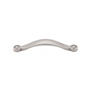 Top Knobs M1220 Saddle Pull 5 1/16 Inch CC Pewter Antique