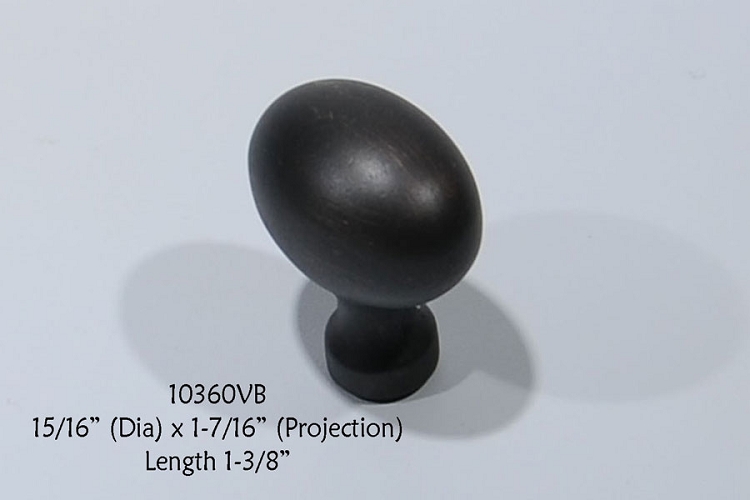 Residential Essentials 10360 Venetian Bronze Cabinet Knob