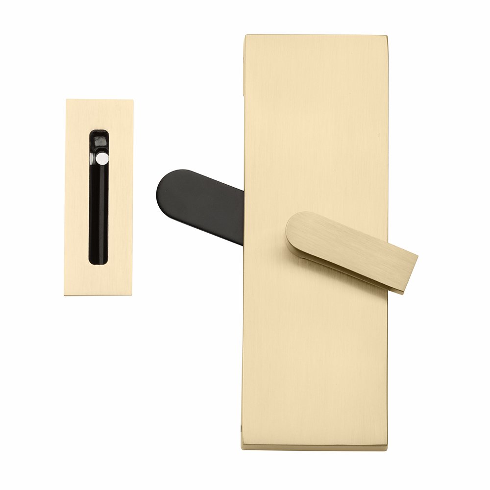 Emtek Barn Door Privacy Lock w/ Strike