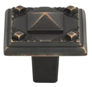 Atlas Homewares Craftsman Knob 1 1/4 Inch Venetian Bronze