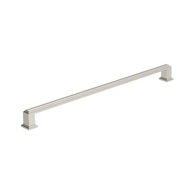 Amerock Appoint 12 5/8 Inch C to C Cabinet Pull Satin Nickel