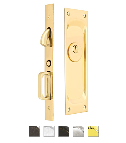 Emtek Classic Pocket Door Mortise Hardware