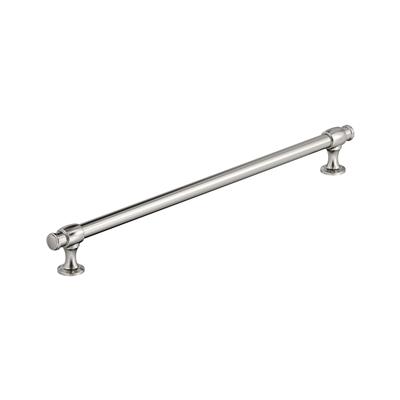 Amerock Winsome, 12-5/8 Inch cc Cabinet Pull, Polished Nickel