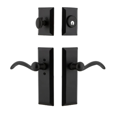 Ageless Iron Tine Lever with Keep Long Plate Combo Entry Set
