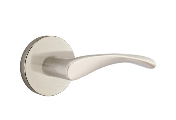 Emtek Triton Lever Handle with Disk Rosette