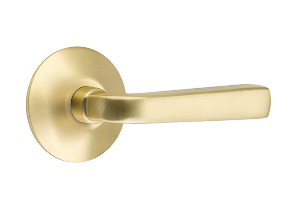 Emtek Sion Lever Handle with Modern Rosette