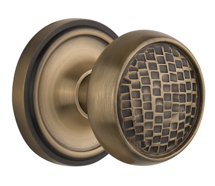 Nostalgic Warehouse Classic Rosette with Craftsman Knob
