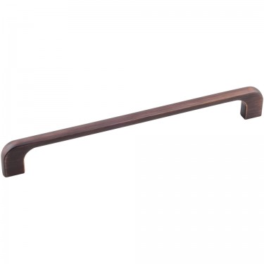 Hardware Resources Alvar 8-1/4 Inch Overall Cabinet Pull - Brushed Oil-Rubbed Bronze