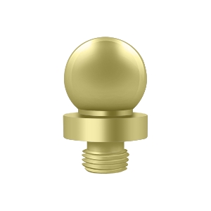 Deltana Ball Tip Solid Brass Hinge Finial for 6 x 6 Inch Hinges
