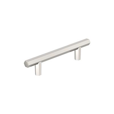 Amerock Caliber 3-3/4 Inch cc Cabinet Pull Polished Nickel