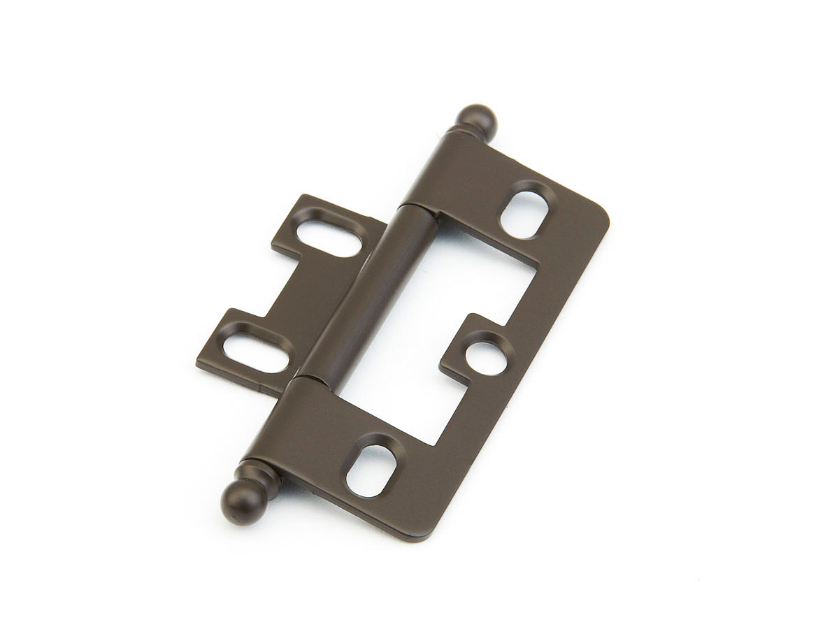 Schaub Ball Tip Non-Mortise Oil Rubbed Bronze Hinge