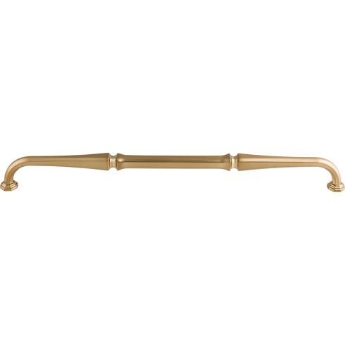 Top Knobs Chareua TK345HB Chalet Pull 12 Inch CC Honey Bronze