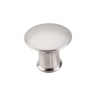 Top Knobs M1306 Lund Knob 1 1/4 Inch Brushed Satin Nickel