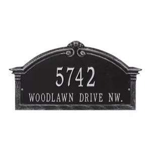 Whitehall Personalized Roselyn Arch Plaque - Grande - Wall - 2 Line