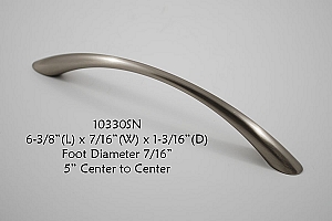 Residential Essentials 10330 Satin Nickel Cabinet Pull