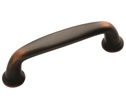 Amerock 3 3/4 Inch CC Oil Rubbed Bronze Kane Cabinet Pull