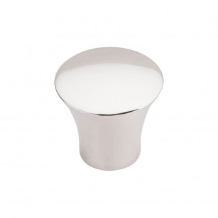 Top Knobs TK385PN Shrewsbury Knob 1 5/16 Polished Nickel