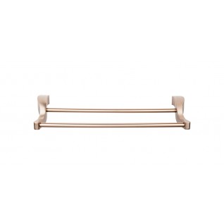 Top Knobs AQ9BB Aqua 24 inch Double Towel Bar Brushed Bronze