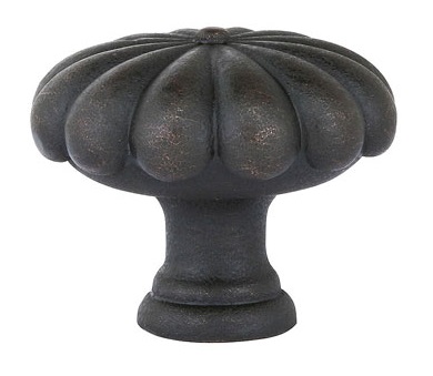 Emtek Bronze Fluted 1 3/4 Inch Cabinet Knob