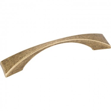 Hardware Resources Glendale 96mm CC Cabinet Pull - Distressed Antique Brass