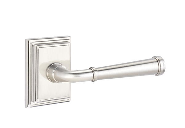 Emtek Merrimack Lever with Wilshire Rosette
