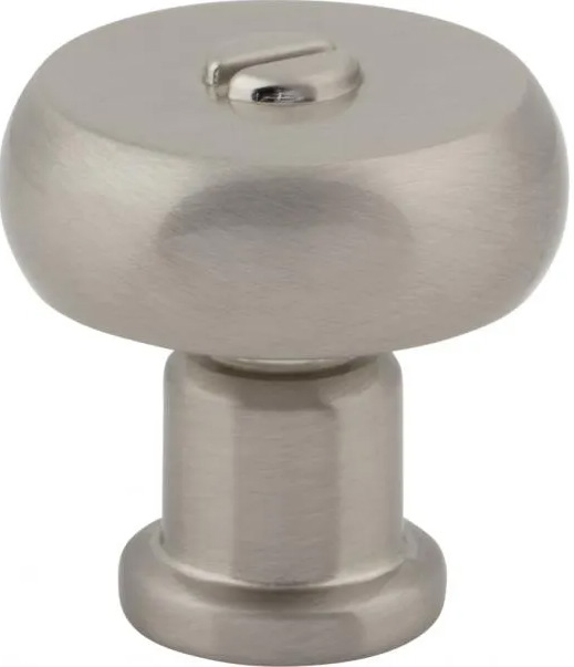 Atlas Homewares Everitt Knob 1 3/16 Inch Brushed Nickel