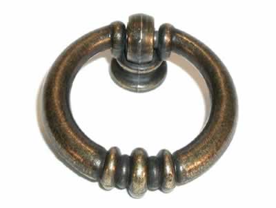 Top Knobs M175 Tuscany 1 1/2 Inch Newton Ring Pull German Bronze