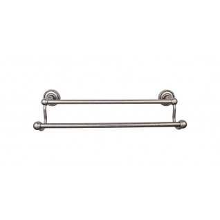 Top Knobs ED7APF Edwardian 18 inch Double Towel Bar Antique Pewter