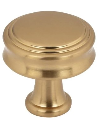 Top Knobs Coddington 1 1/4 Inch Knob Honey Bronze