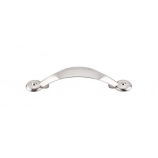 Top Knobs M1725 Angle Pull 3 Inch CC Brushed Satin Nickel