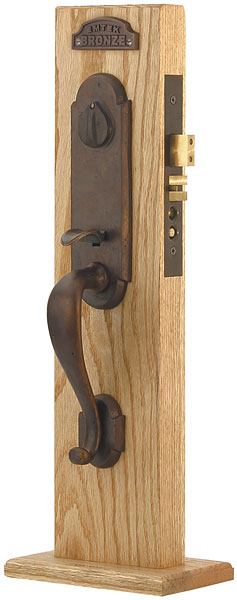 Emtek Cheyenne Mortise Entrance Handleset