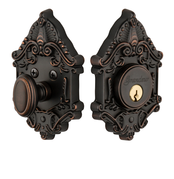 Grandeur Grande Victorian Deadbolt - Single Cylinder